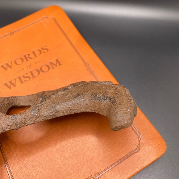 Rustic Western Longhorn Steer Cowboy Boot Cast Iron Bottle Cap Opener - Picture 3 of 8